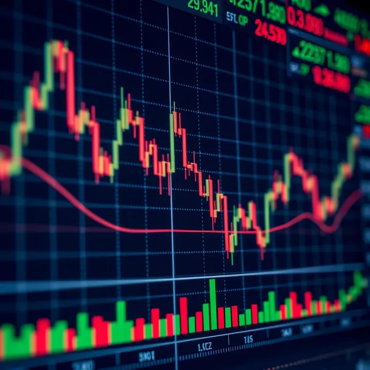 Cardano Price Trends and Market Indicators Graph showing Cardano price fluctuations with trend lines and market indicators