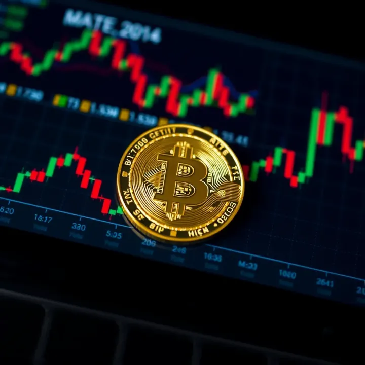 Analysis of Bitcoin Technical Indicators and Market Momentum Technical indicators chart illustrating momentum and volume changes influencing Bitcoin valuation