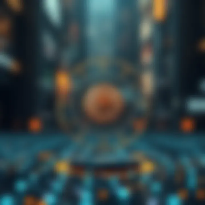 Diagram illustrating the blockchain technology framework supporting Ace Coin transactions and security