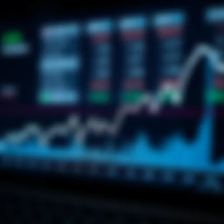 Graph showing upward and downward trends of Cardano's ADA cryptocurrency over time