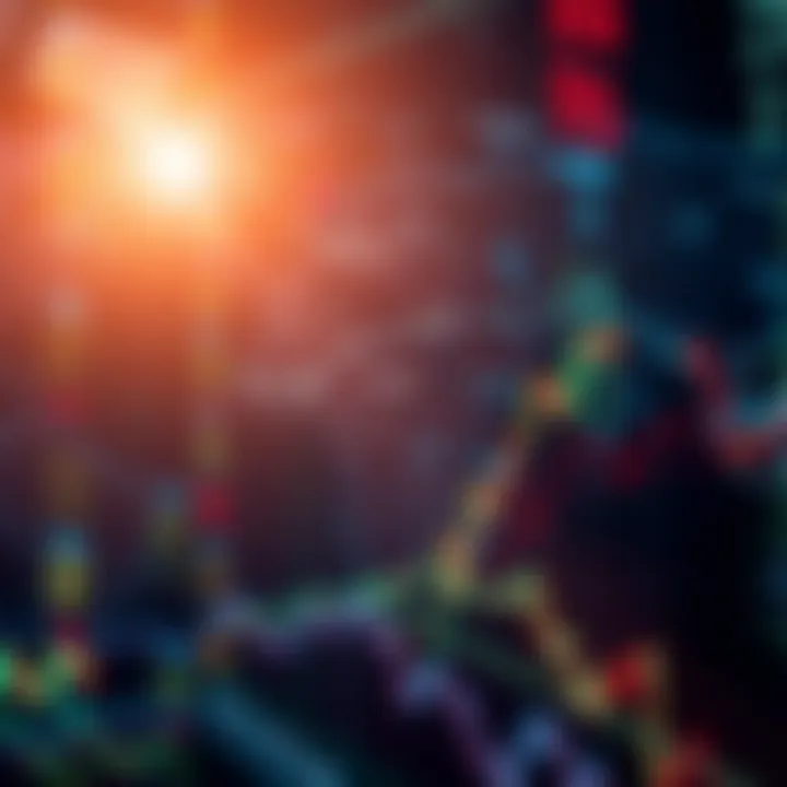 Global financial market network highlighting connections between different stock exchanges