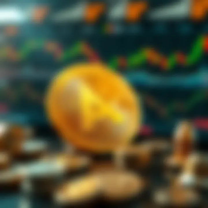 Visualization of factors influencing ApeCoin price with crypto market elements