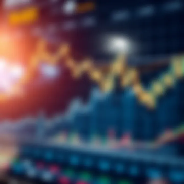 Axie Infinity Token Market Trends and Price Forecast Graph showing rising and falling trends of Axie Infinity tokens in a digital market environment