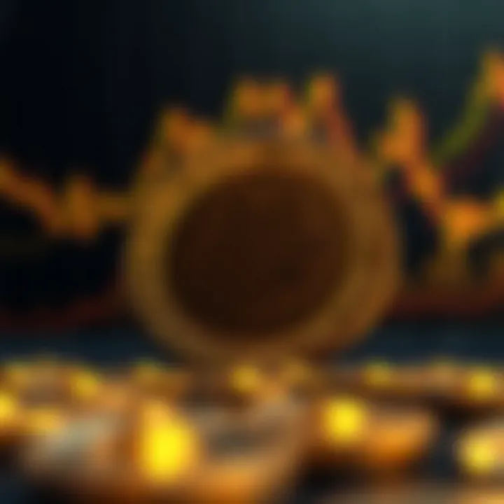 Graph showing Baby Doge Coin price fluctuations over time with significant peaks and dips