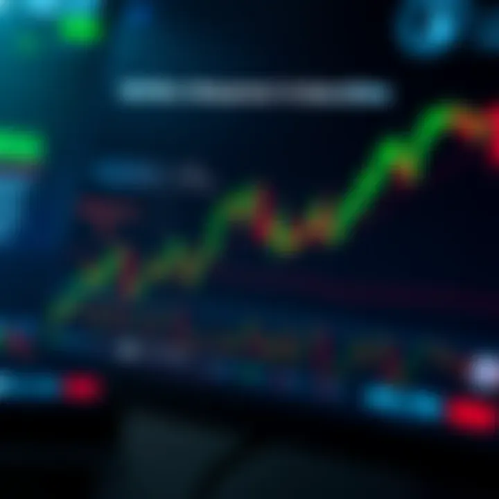 Graphical representation of risk management techniques and strategy integration in binary options trading