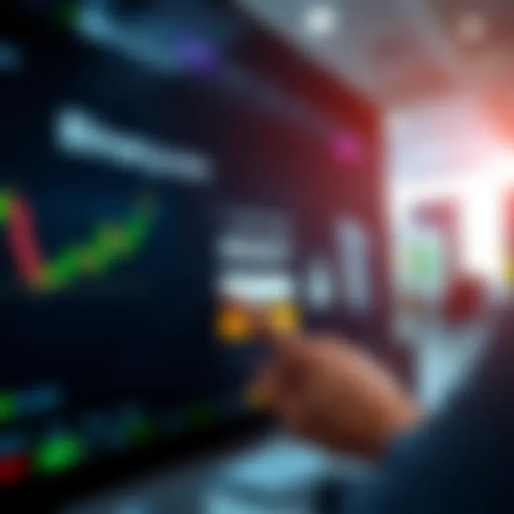 User entering login credentials on a secure online trading platform interface