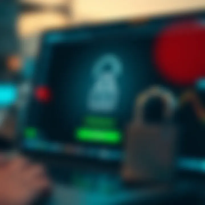IQOption Account Security and Login Protection Secure login screen of IQOption platform emphasizing account protection features and security measures