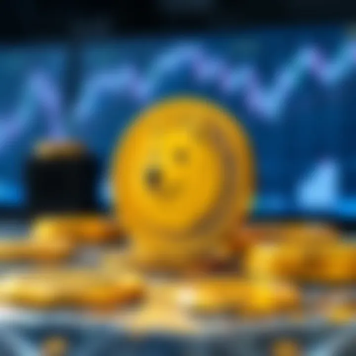 Technological Developments Shaping Dogecoin's Value Conceptual representation of Dogecoin's technological advancements impacting its future valuation