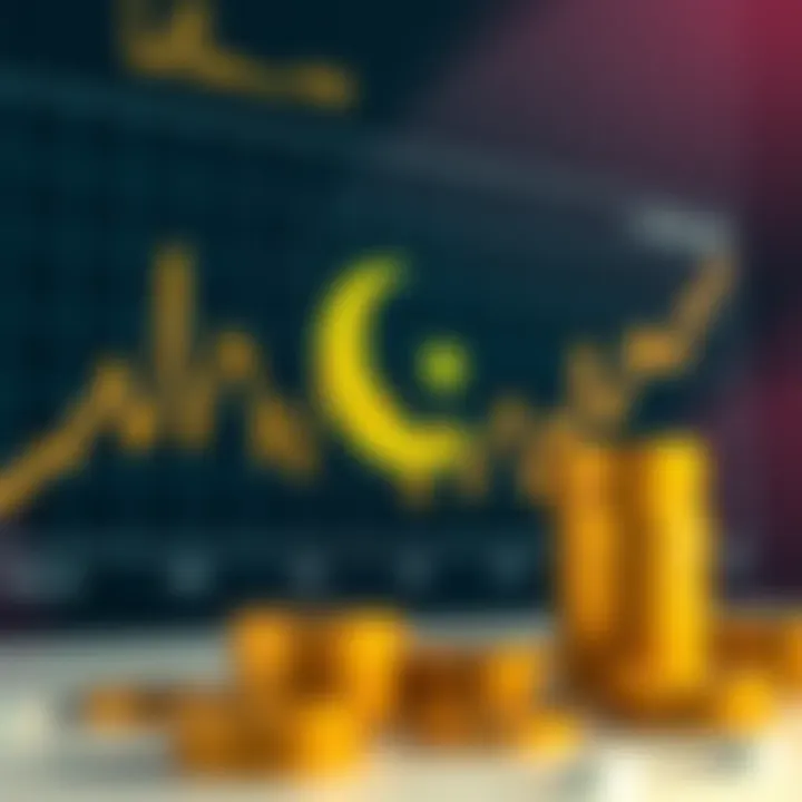 Graph showing fluctuations in dollar to Pakistani rupee exchange rate over time