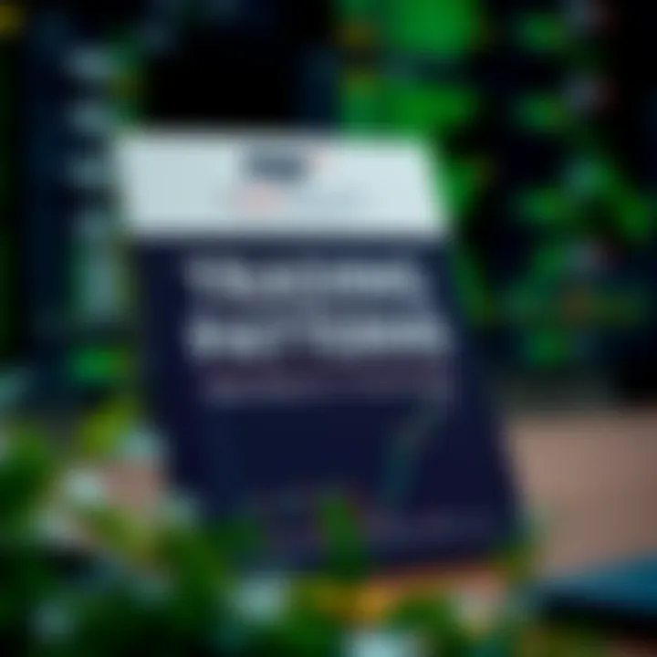 Trading Chart Patterns PDF Resource for Strategy Enhancement Cover of a PDF resource displaying trading chart patterns and technical analysis concepts