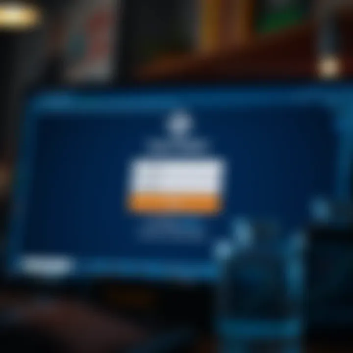 Secure login screen of Expert Option platform showing user access interface