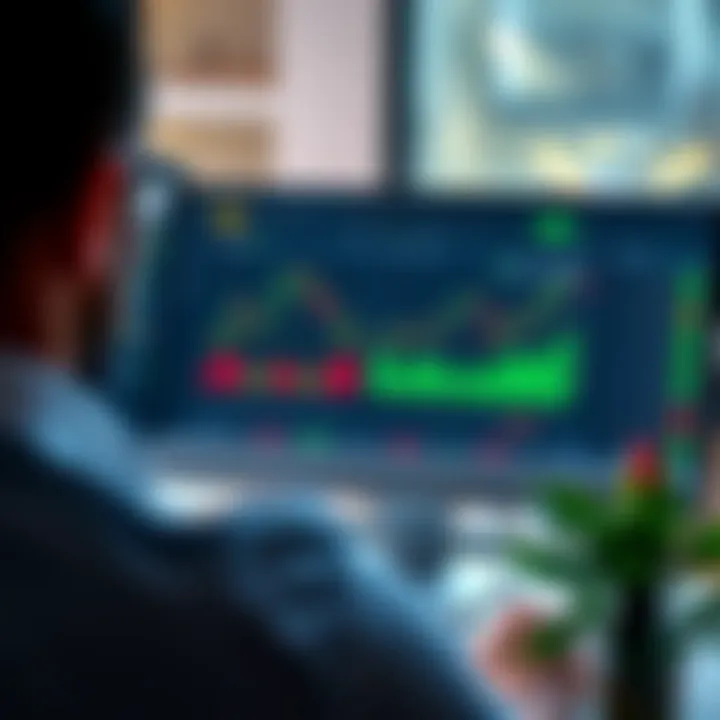 Dashboard of Expert Option displaying trading charts and features after successful login