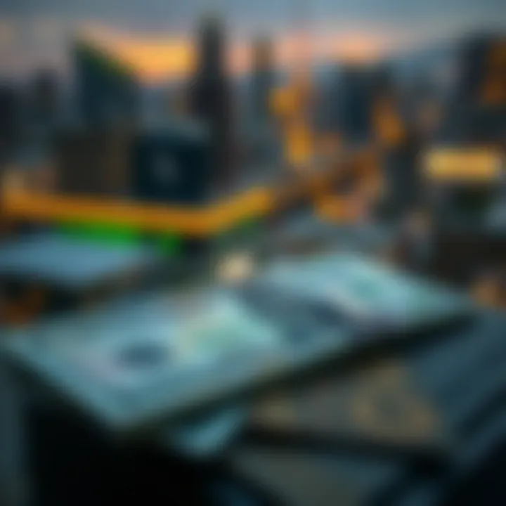 Illustration of economic and geopolitical factors influencing currency exchange rates