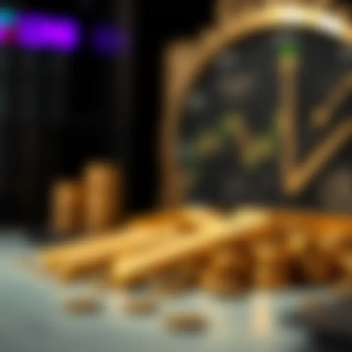 Illustration of investment strategies and market analysis for gold buyers in Pakistan