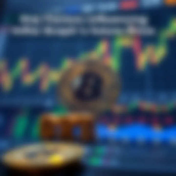 Key Factors Influencing The Graph's Future Price Digital illustration of factors influencing cryptocurrency prices including technology and global market dynamics