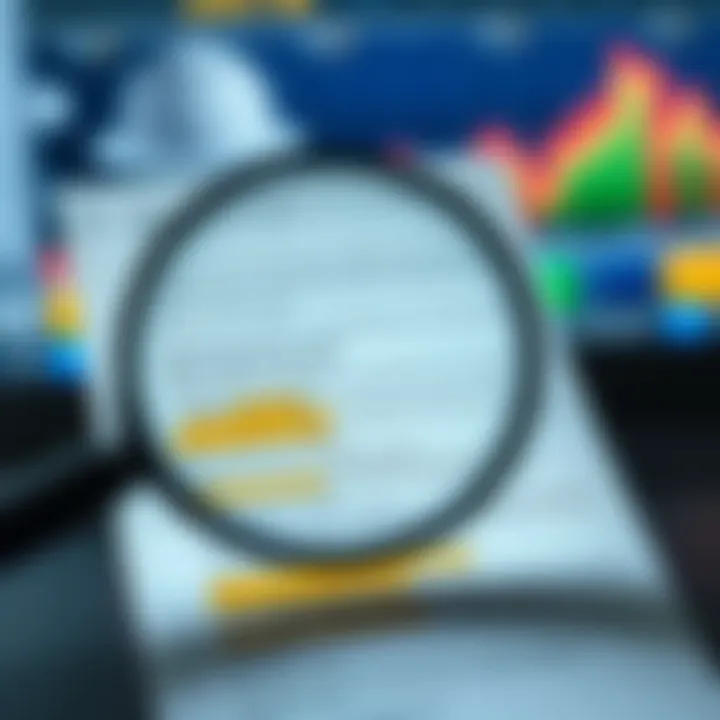 Conceptual graphic of a magnifying glass over a list of promo codes with highlighted benefits and tips