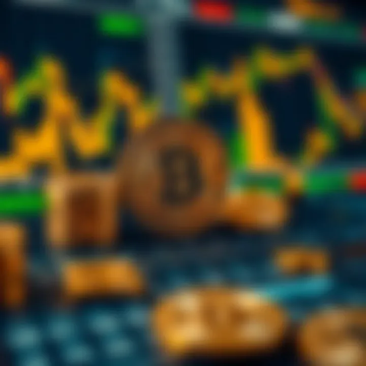 Market Influences Shaping Bitcoin Cash Future Outlook Visual representation of market factors influencing Bitcoin Cash value including charts and financial icons