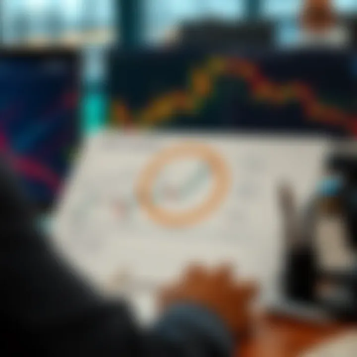 Diagram illustrating key forex trading strategies and market analysis tools