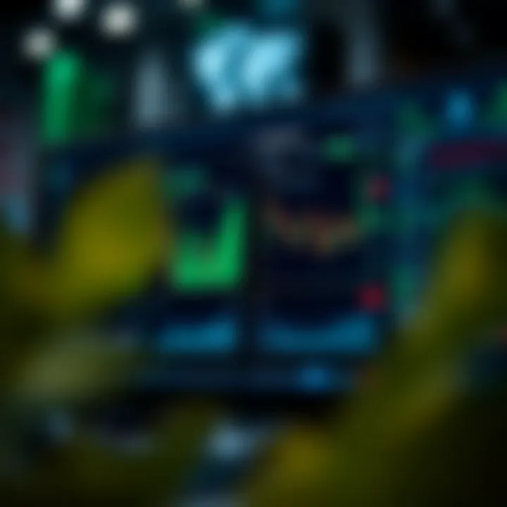 TradingView platform interface displaying customizable charts and market indicators