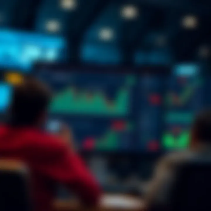 TradingView social networking interface showing trader discussions and shared market insights