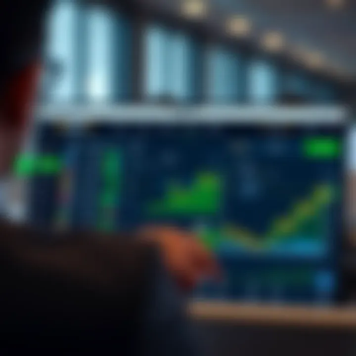 Dashboard view of Quotex.com trading platform displaying account settings and navigation menu