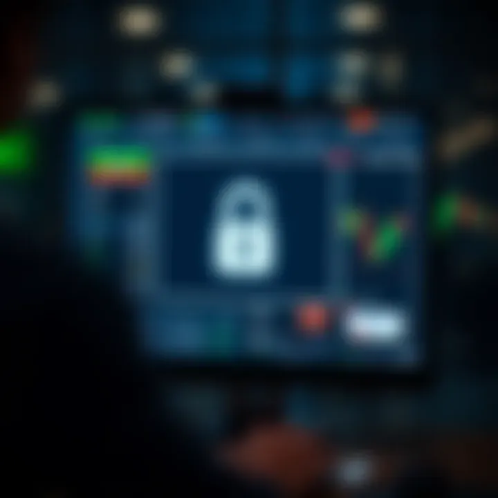 Secure Access to Withdrawal on Quotex Platform Secure online withdrawal interface on trading platform screen