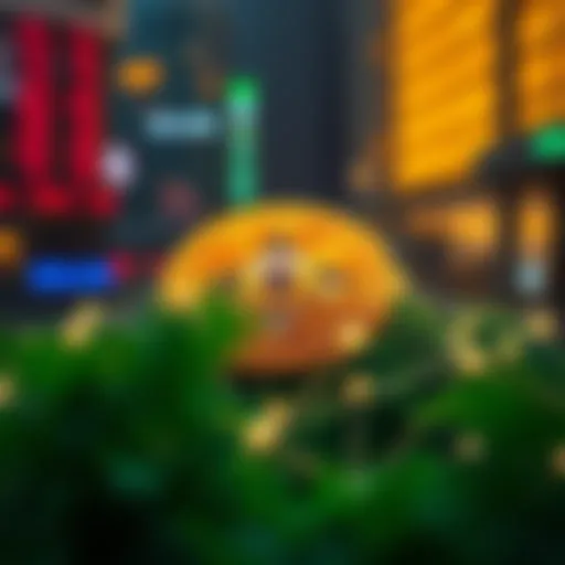 Overview of Solana Blockchain Technology and Market Position Illustration of Solana blockchain network emphasizing its technology and market position