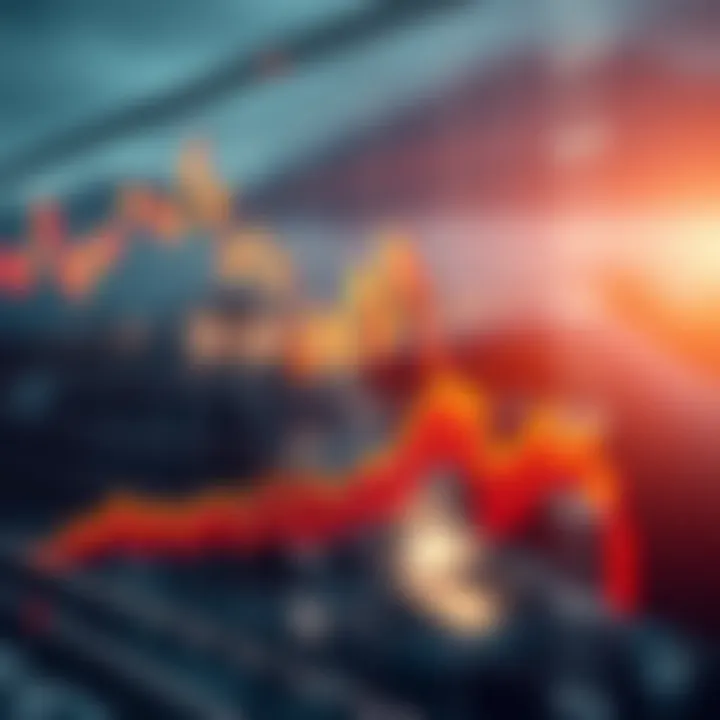 Graph showing Solana price trend with key market influences highlighted