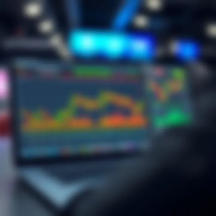 Comparison of popular local and international trading platforms on a digital device