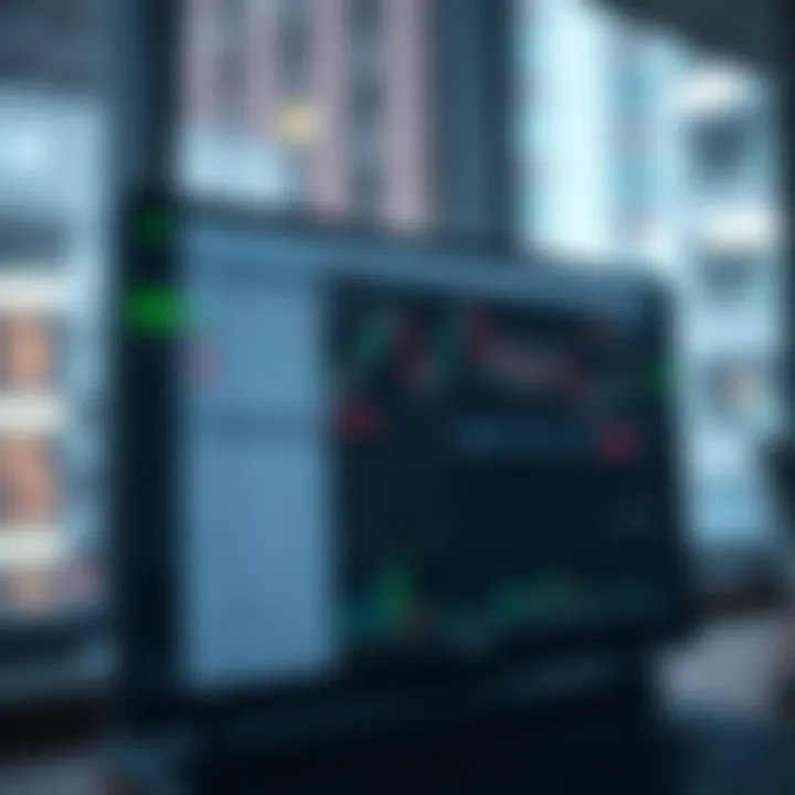 User interface of TradingView showing customizable chart settings and community insights panel