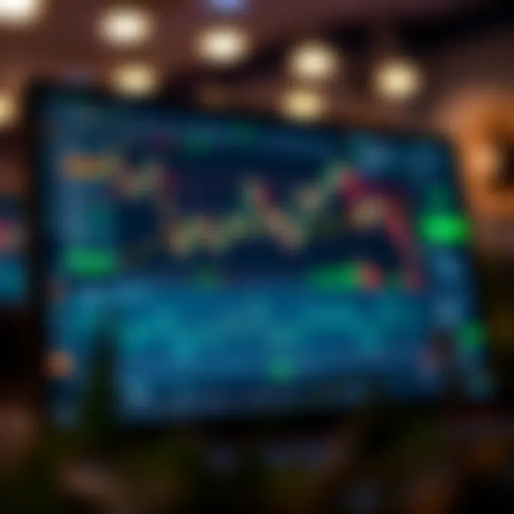 TradingView platform displaying multiple technical indicators and customizable chart layouts for market analysis