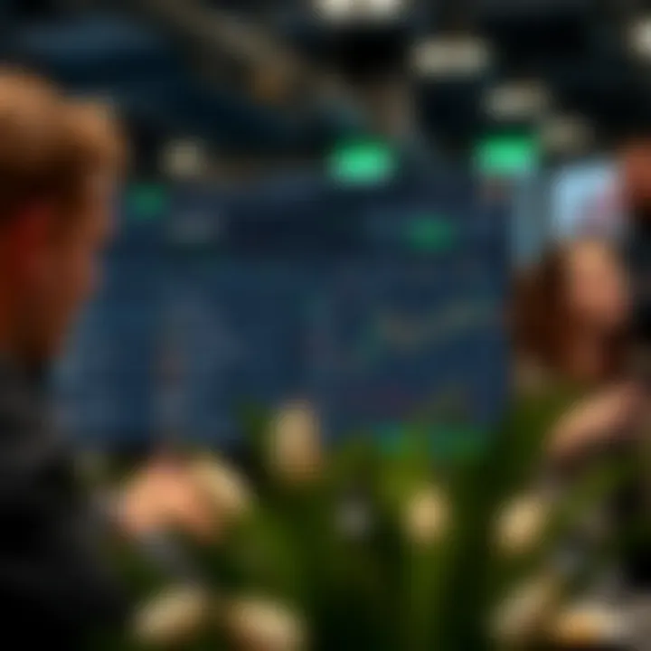 Collaborative online trading community interface showcasing discussion threads and shared market insights