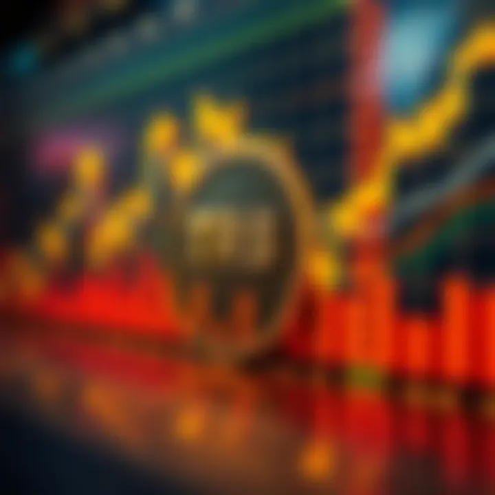 Graph illustrating technical indicators and potential growth areas for TRB token