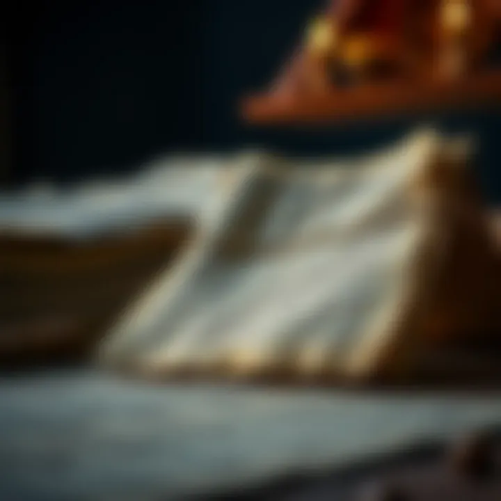 Ancient manuscript illustrating the historical origins of the concept