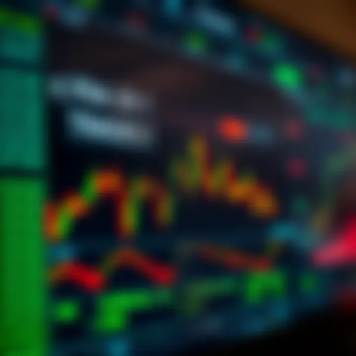 Forex Trading Platform Interface with Currency Charts Forex trading platform interface displaying currency pairs and charts