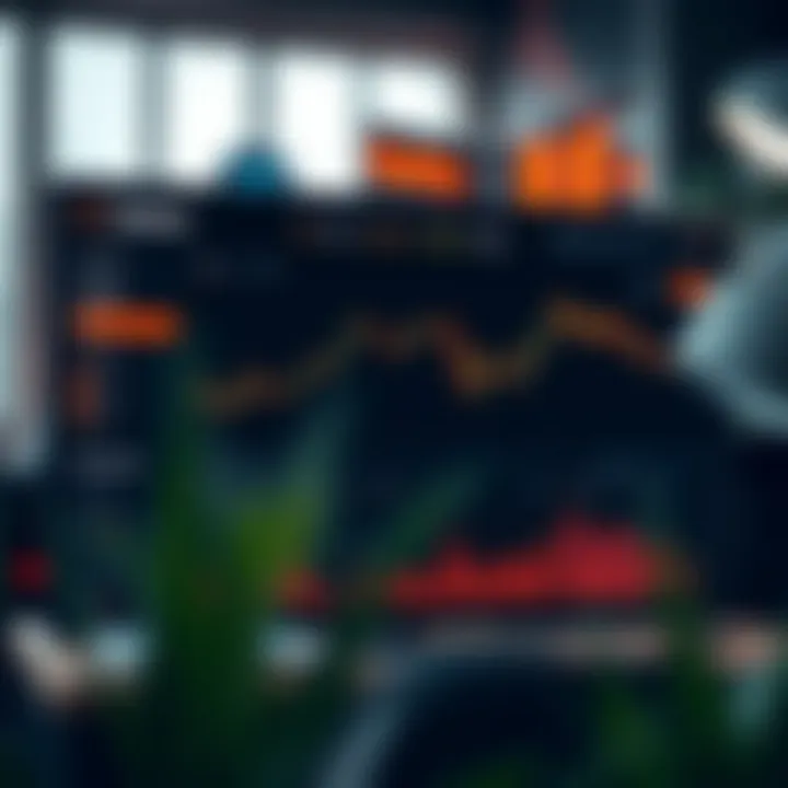 Dashboard interface displaying various trading options on an online platform