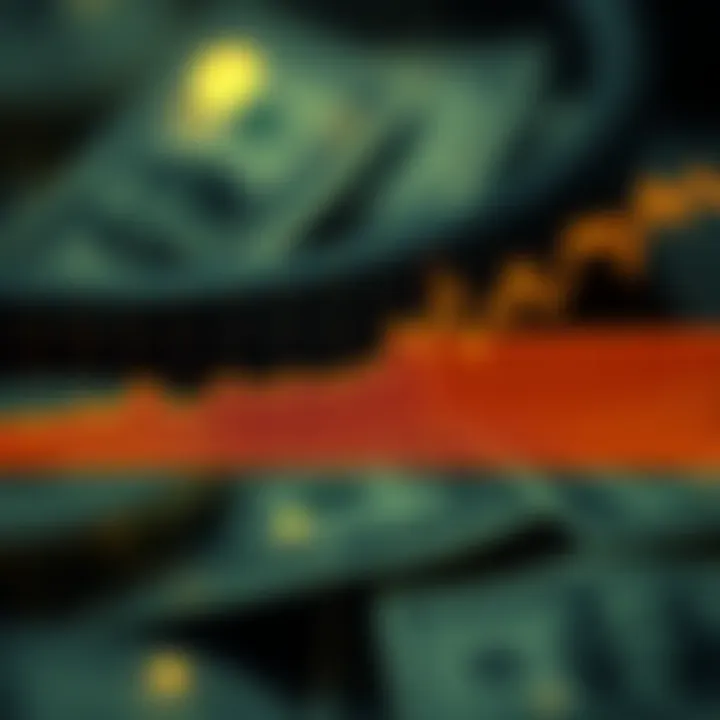 Graph showing fluctuating trends of Sol cryptocurrency against US dollar over time