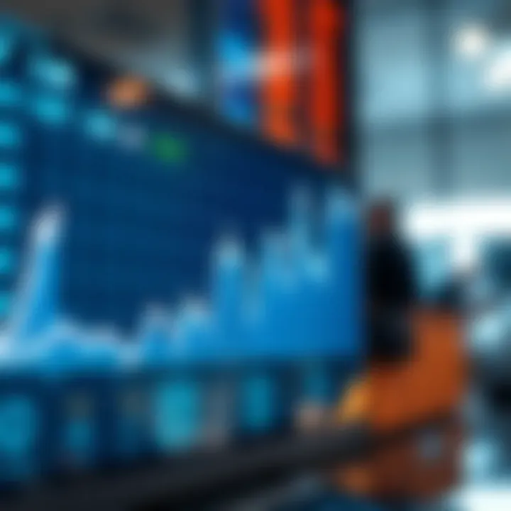 Currency exchange rate chart showing US Dollar to Pakistani Rupee fluctuations over time