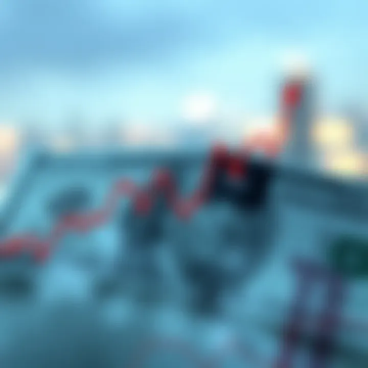 Graph showing fluctuations in US Dollar and Pakistani Rupee exchange rates