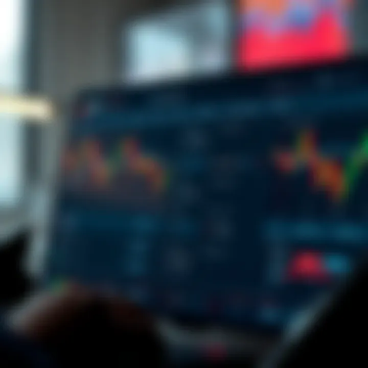 Dashboard view of XHMaster Formula Indicator settings and market condition adjustments