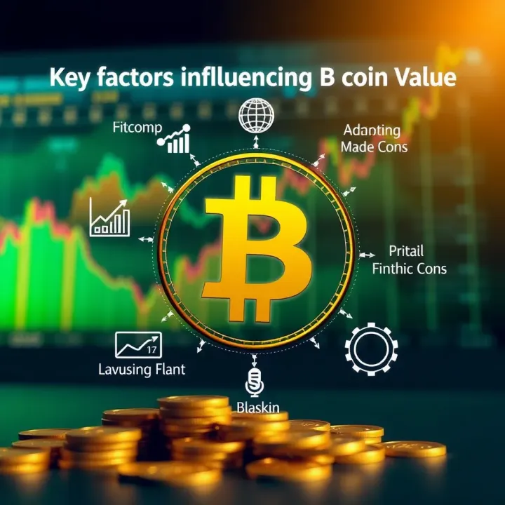 Key Factors Influencing BNB Coin Value Visual representation of factors affecting BNB coin value with icons for market trends and investor insights