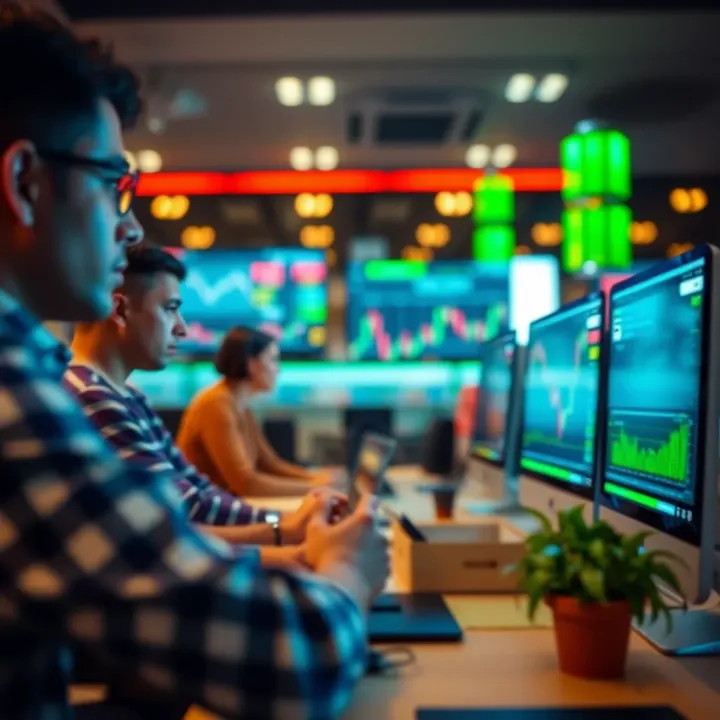 Interactive community engagement on TradingView with users sharing trading ideas and insights
