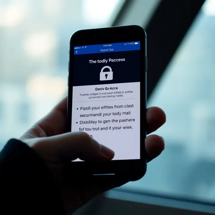 Troubleshooting and Security Advice for Deriv Go Access in Pakistan Illustration of a mobile device displaying troubleshooting tips and security guidance for safe Deriv Go access