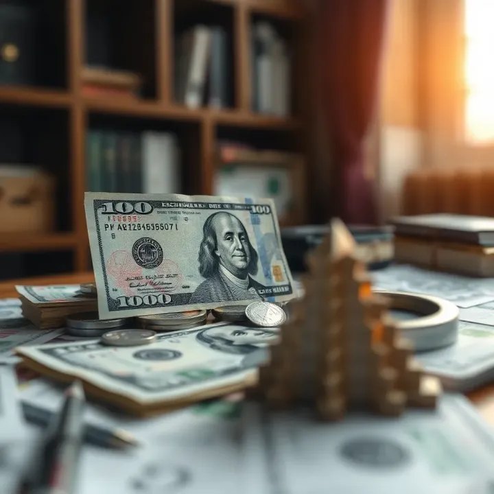 Key Economic Influences on USD and PKR Exchange Rate Visual representation of economic factors influencing currency exchange values