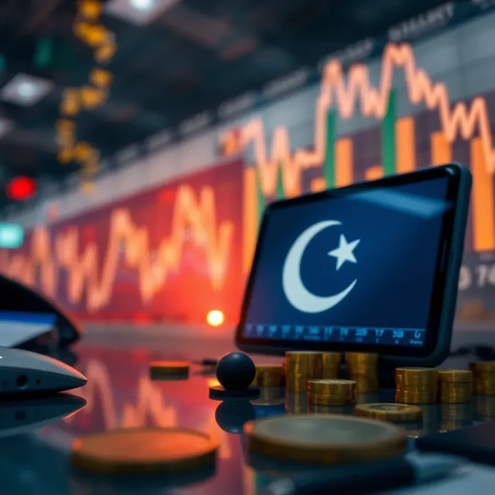 Economic Indicators and Policies Affecting USD Exchange Rate in Pakistan Illustration of economic factors including charts and government policies impacting currency exchange
