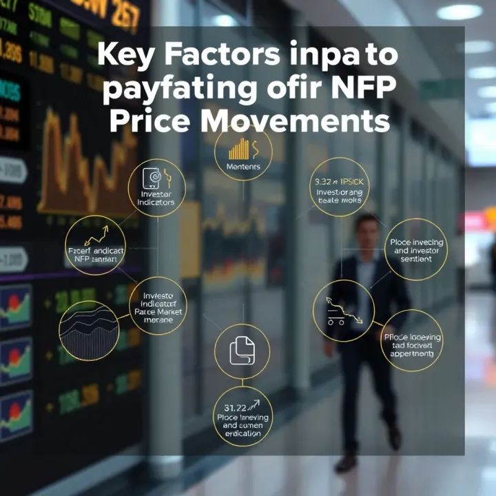 Key Factors Impacting NFP Price Movements Diagram illustrating factors influencing NFP value including economic indicators and investor sentiment