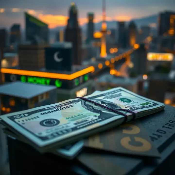 Key Influences on USD to PKR Currency Movements Illustration of economic and geopolitical factors influencing currency exchange rates