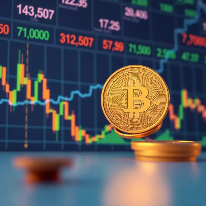 Graph showing the price trends of XEC coin with fluctuating market values and forecast indicators