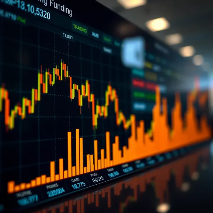 Graph illustrating the impact of overnight funding costs on trading profits in the Pakistani forex market