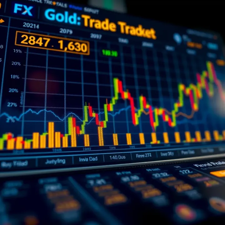 FX Gold Trading Trends and Risk Management Amid Global Economic Changes Chart showing the influence of global economic events on FX gold trading trends and risk management strategies